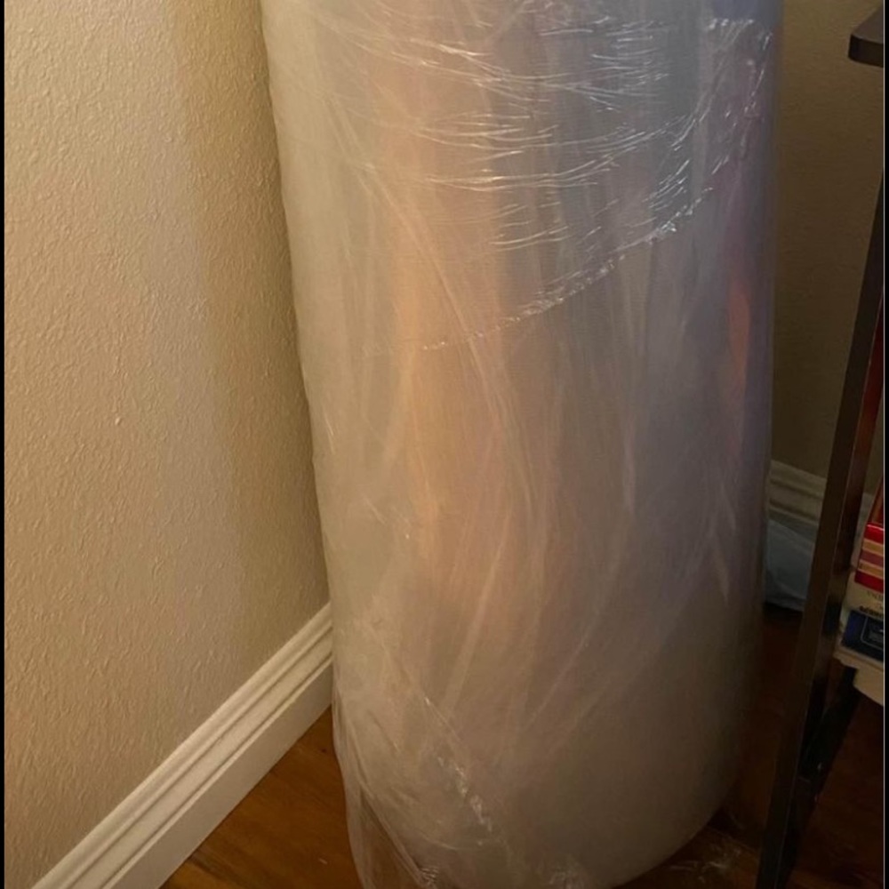 Unused brand new queen size (60”W x 80”L x 12”H) memory foam mattress.
